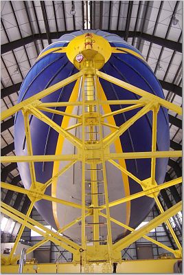 Goodyear Blimp base pompano beach hangar at pompano air center park